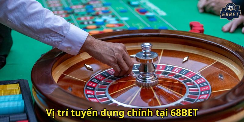 68BET Tuyển Dụng: Cơ Hội Việc Làm Hấp Dẫn Tại Nhà Cái Hàng Đầu 1 Vị trí tuyển dụng chính tại 68BET